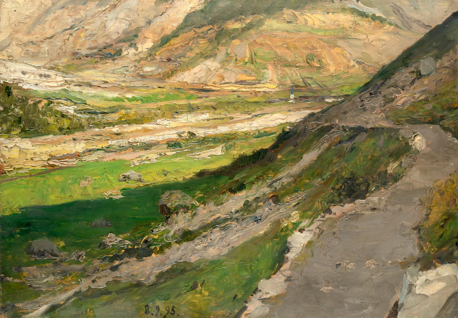 Strada per Courmayeur